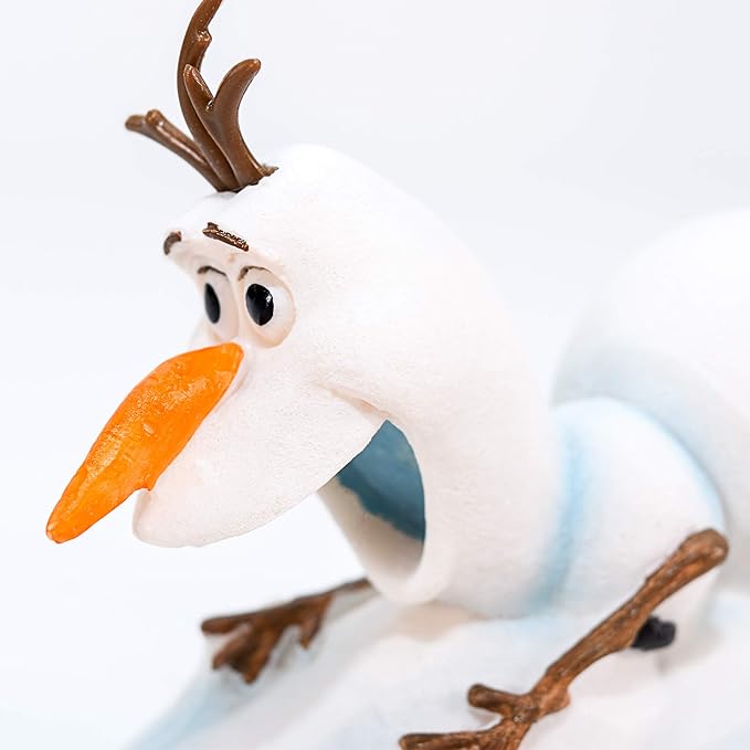 PENN-PLAX Disney’s Frozen Officially Licensed Aquarium Ornament – Sliding Olaf – Mini Size