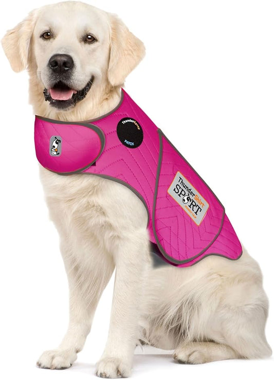 ThunderShirt for Dogs, X Large, Fuchsia Sport - Dog Anxiety Relief Calming Vest