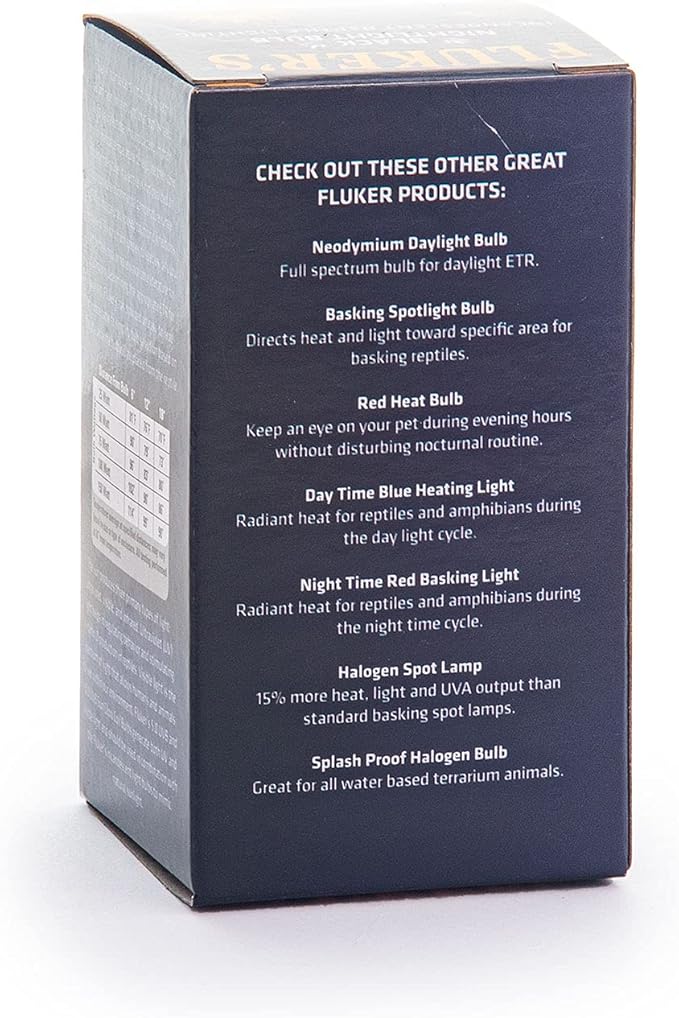 Fluker's Incandescent Black Nightlight Bulbs for Reptiles, 25 Watt