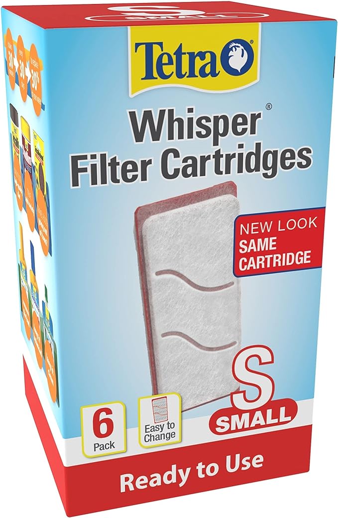 Tetra Whisper Bio-Bag Filter Cartridges For Aquariums - Ready To Use Small