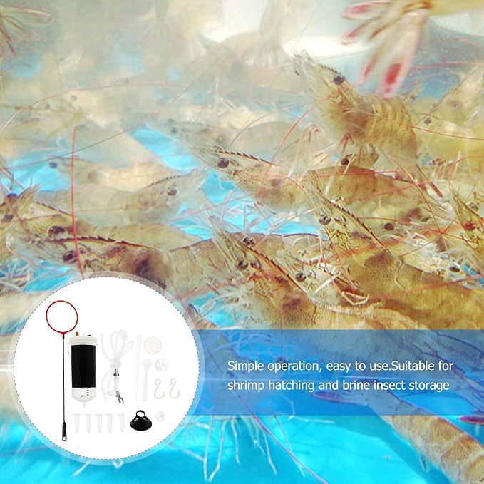 FRCOLOR 2 Sets Incubator Artemia Shrimp Brine Shrimp Hatchery Breeding Tanks for Fish Vessel Tools Artemia Eggs Hatchery Fish Hatchery Fish Tank Aquarium Plastic Shrimp Eggs