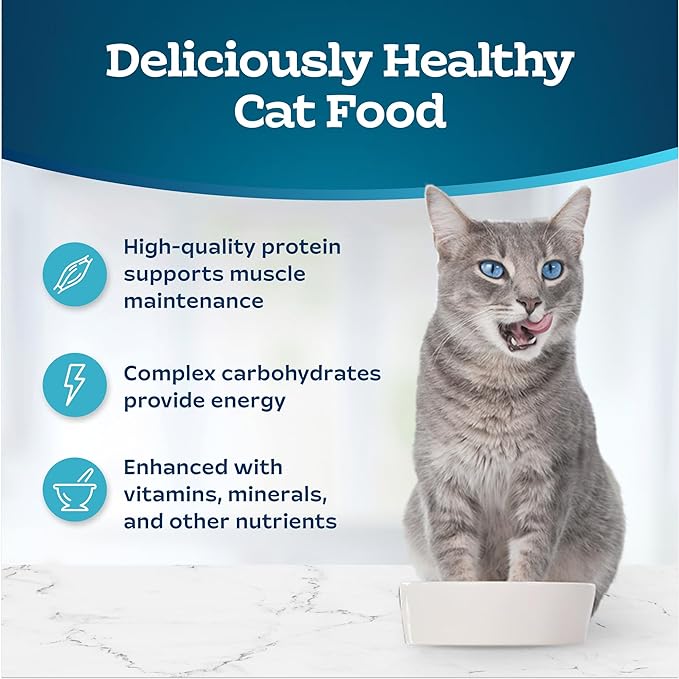 Blue Buffalo Tastefuls Natural Wet Cat Food Cans, Flaked Style, Chicken in Gravy Entrée 3-oz Cans (Pack of 4)