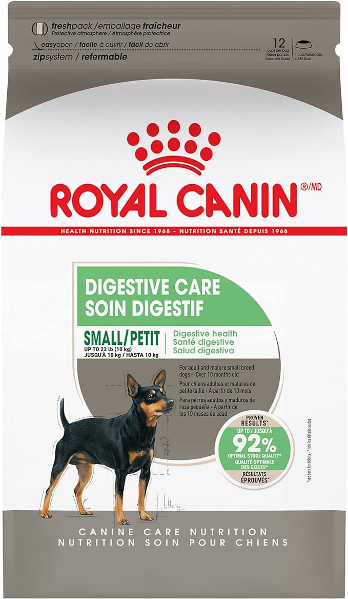 Royal Canin Small Digestive Care Dry Dog Food, 3.5 lb bag