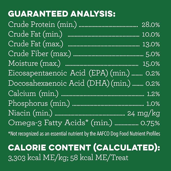 Greenies Puppy 6+ Months Regular Natural Dog Dental Care Dog Treats, 12 oz. Pack (12 Treats)