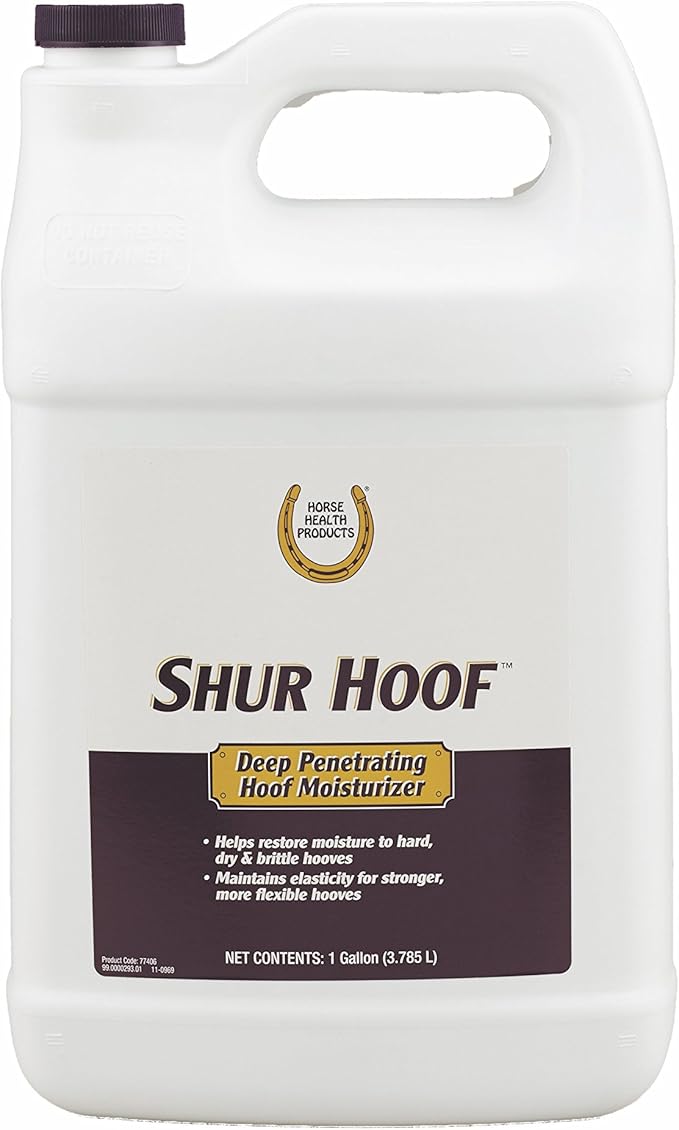 Farnam Horse Health Shur Hoof Deep-Penetrating Hoof Moisturizer, 1 gallon