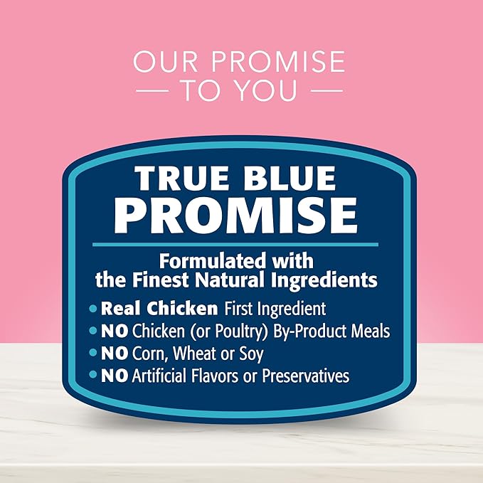 Blue Buffalo True Solutions Blissful Belly Natural Digestive Care Adult Dry Dog Food, Chicken 4-lb