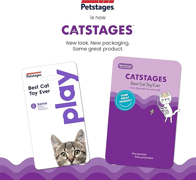 Catstages by Nina Ottosson Rainy Day Puzzle & Play - Interactive Cat Treat Puzzle