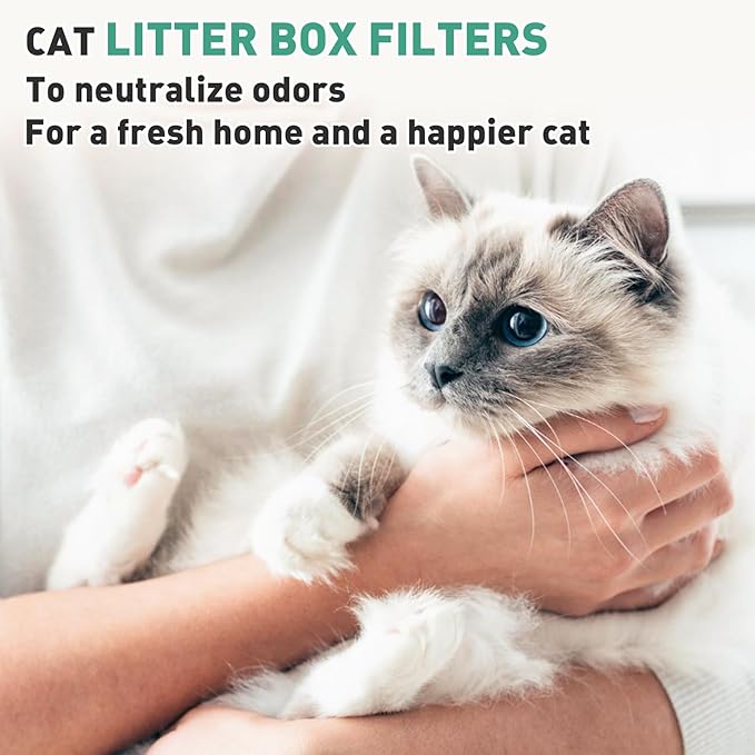 3 Pcs Carbon Filters for Model 3 - Thickened Replacement Filters for Absorbing Unpleasant Odors Control Damp from Pets and Keep Home Fresh