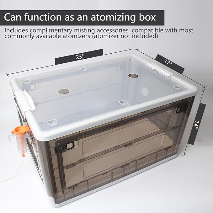 Incubator for Puppies,Kitten Incubator with Heating,Puppy Incubator for Dogs, Incubator for Newborn Puppies and Kittens，Small Mammal Incubator (85L)