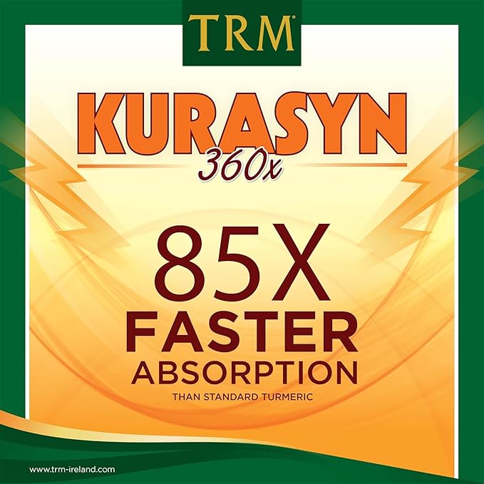 Kurasyn 360x Horse Feed Supplement for Improved Performance and Mobility with Fast-Acting Curcumin - 33.8 fl oz (1 Liter) - 33.8 fl oz