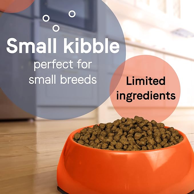 Canidae Pure Grain Free Petite Small Breed Limited Ingredient Diet Raw Coated with Fresh Salmon Dry Dog Food, 10 lbs