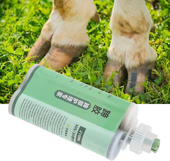 TOPINCN Cattle Hoof Trimming Glue, Health Supplies Hoof Care Cow Hoof Trimming Glue Horse Hoof Trimming Blocks Fixing Glue Cow Hoof Trimming Tool for Cattle Farm