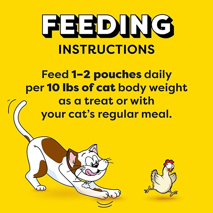 Temptations Creamy Puree with Chicken Lickable, Squeezable Cat Treats, 0.42 Oz Pouches, 16 Count (pack of 1)