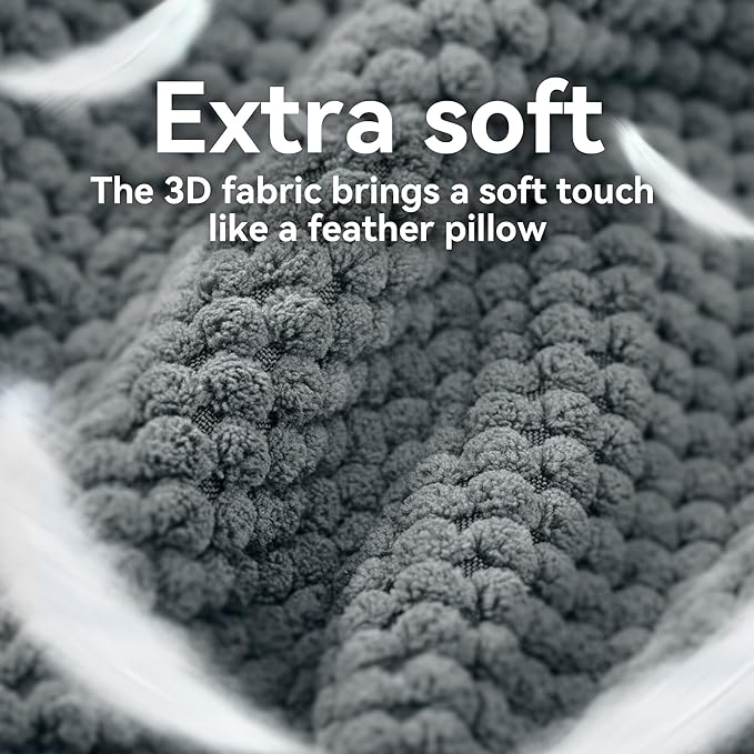 Soft Inflatable Dog Cone Collar Alternative After Surgery - Dog Neck Donut E Collar for Large Medium Small Dogs Cats Post Surgery - Recovery Collar to Stop Licking - Grey, XXL