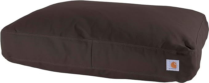 Carhartt Gear P0000272 Medium Pet Bed - One Size Fits All - Dark Brown, 28.0"L x 20.0"W x 4.3"Th