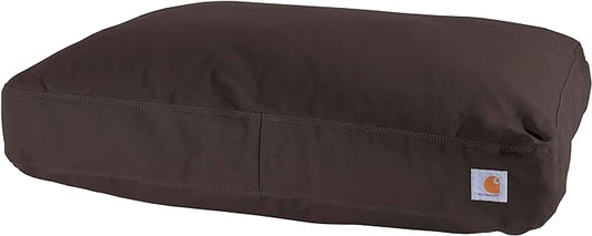 Carhartt Gear P0000272 Medium Pet Bed - One Size Fits All - Dark Brown, 28.0"L x 20.0"W x 4.3"Th