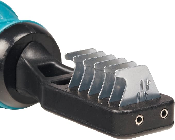 Master Grooming Tools Ergonomic DeMatting Tools — Reversible DeMatting Tools for Grooming Dogs - 6-Blade Style Black