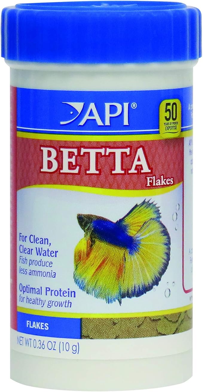 API Betta Flakes Fish Food .36-Ounce Container