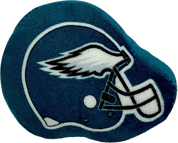 BEST PLUSH CAT TOY NFL PHILADELPHIA EAGLES Complete Set of 3 piece Cat Toys filled with Fresh Catnip. Includes: 1 Helmet Cat Toy, 1 Football Cat Toy with Feathers & 1 Beer Bottle. Beautiful Team LOGOS