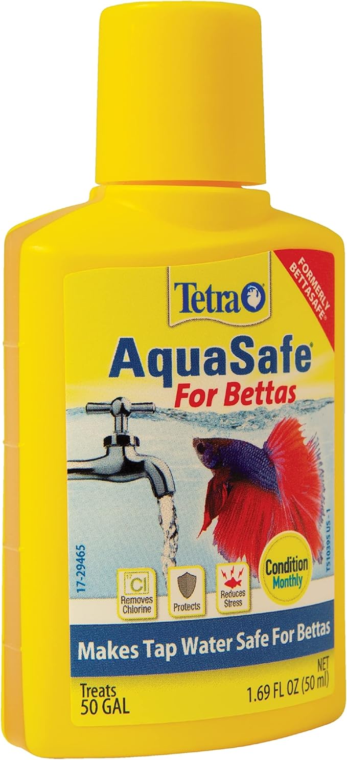 Tetra BettaSafe, aquarium Water Conditioner for Bettas, 1.69-Ounce, 50-Ml, Golds & Yellows, Model:16837 (Pack of 2)