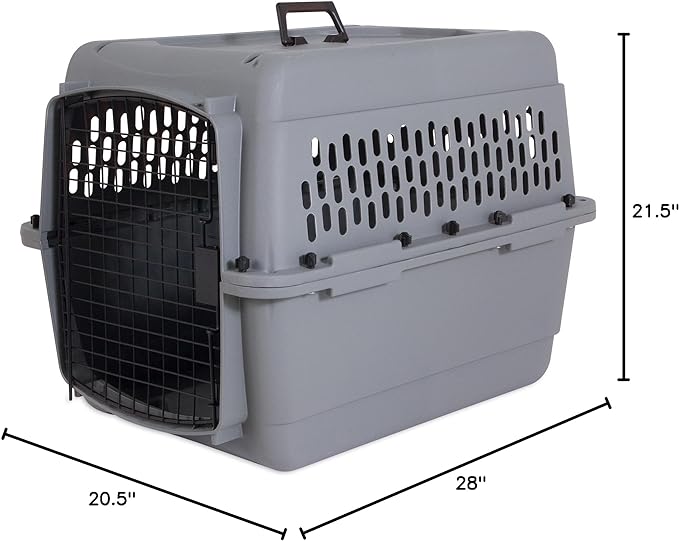 Petmate Aspen Pet Traditional Kennel, 28", for Dogs 20-30 Lbs, Made in USA