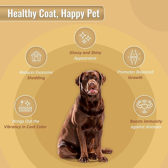Life Line Pet Nutrition Organic Ocean Kelp Supplement for Skin & Coat, Digestion in Dogs & Cats, 8oz (20200)