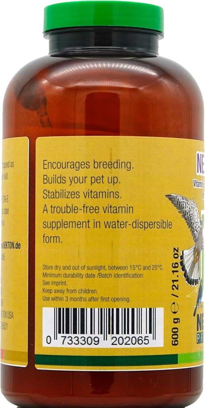 Nekton E Vitamin E Supplement for Birds, 600gm