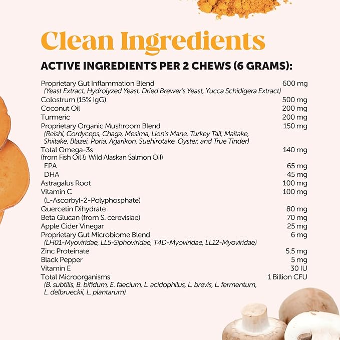 Pet Honesty Allergy Support Itch Relief for Dogs - Dog Allergy Relief Immunity Supplement - Dog Allergy Chews, Probiotics for Dogs, Seasonal Allergies, Skin and Coat Supplement - Salmon