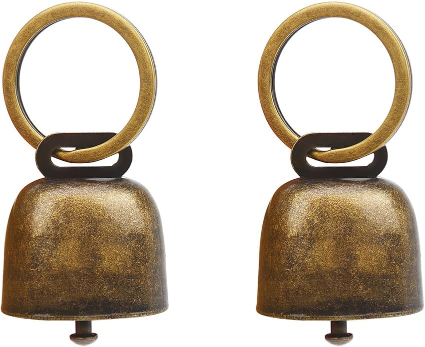 2 pack Pet Bells for Dog Collar Charms,Suitable for Pet Pendant Accessories Decorative Bells Dog ，Charm Pet Pendant Accessories withAnti Lost Training Bells for Collars