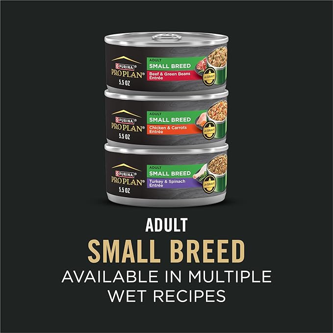 Purina Pro Plan High Protein Small Breed Dog Food, Shredded Blend Lamb & Rice Formula - 18 lb. Bag