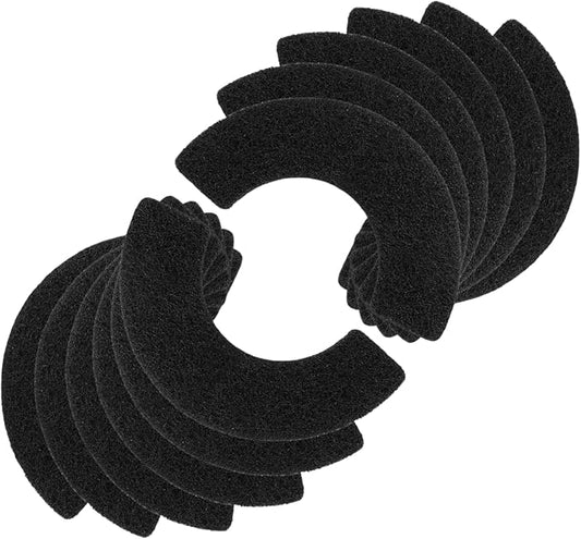 GIB 12 Pack Carbon Filters Compatible with Litter-Robot 4, Replacement Filters for All Litter-Robot Models to Absorb Odors Control Damp from Pets and Keep Home Fresh