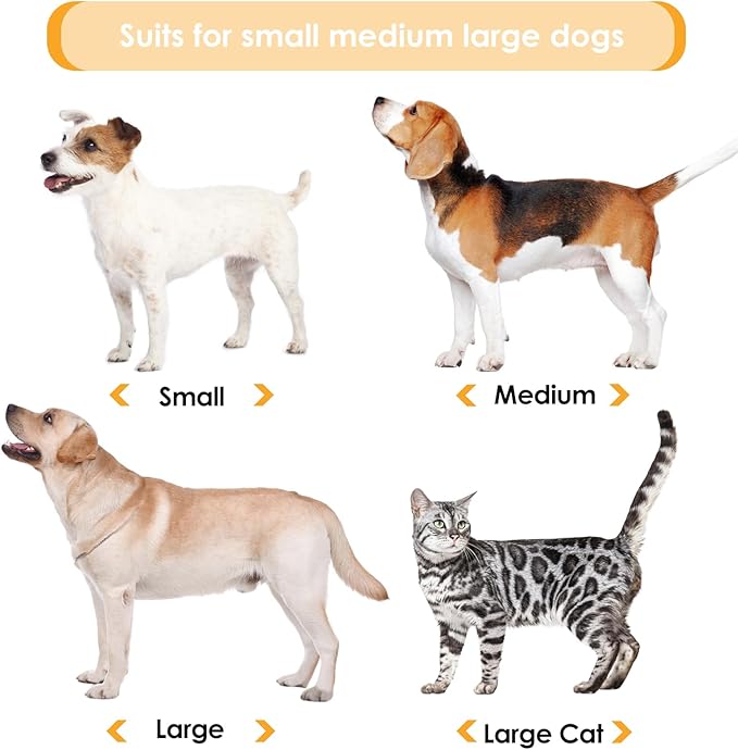 AOFITEE Dog Recovery Suit, Dog Surgical Recovery Suit for Female Dogs Male Dogs, Cozy Dog Onesie for Surgery, Cone E-Collar Alternative, Anti Licking Dog Surgical Shirt with Pee Hole, Lemon 2XL