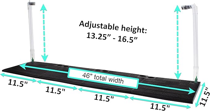 Penn-Plax Undergravel Aquarium Filter for 40-55 Gallon Tanks Standard Airline Tubing for Aquariums