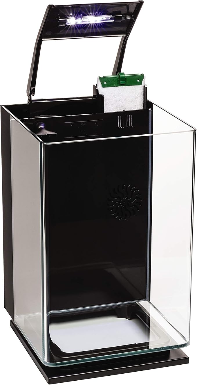 GloFish Aquarium Kit Fish Tank with LED Lighting and Filtration Included