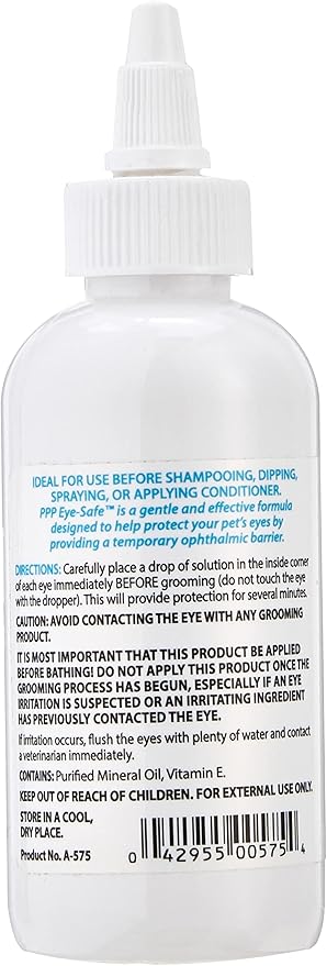 Eye Protectant, 011kg - Dog Eye Wash Bundled with Pet Nail Clipper, Gentle Dog Eye Rinse for Ages, Easy-to-Use Dropper, Veterinarian Recommended [Pack of 1]