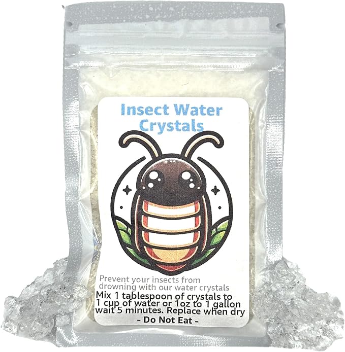 Insect Hydration Crystals, 1oz Bag, Hydrate Insects