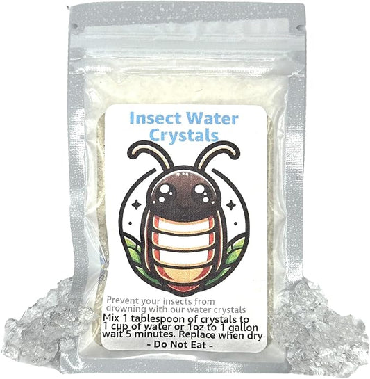 Insect Hydration Crystals, 1oz Bag, Hydrate Insects