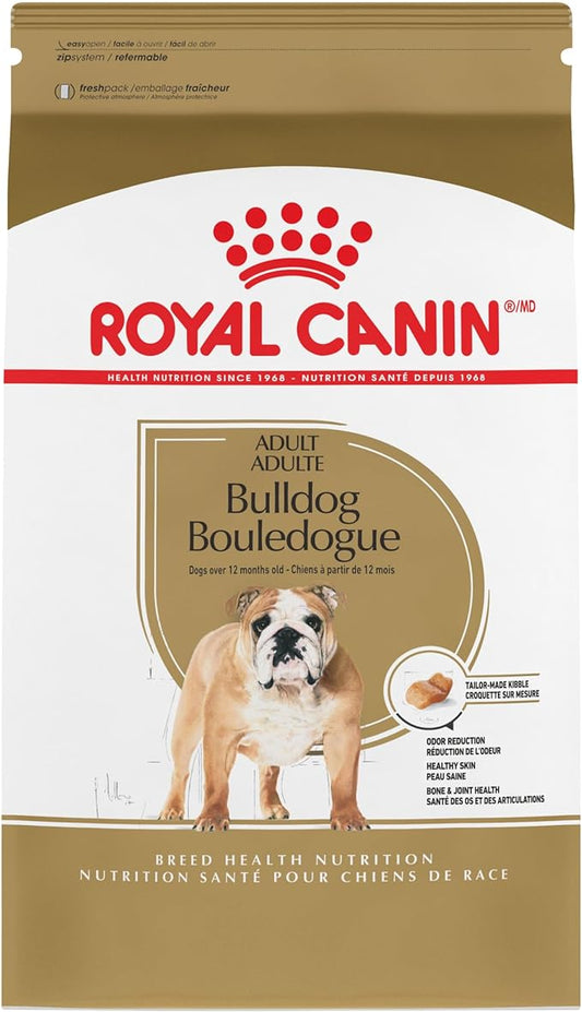 Royal Canin Bulldog Adult Dry Dog Food, 17 lb bag