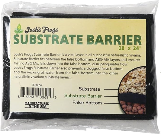 Josh's Frogs Terrarium Substrate Barrier (24"x18")