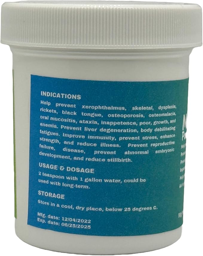 12 in 1 Multivitamin Growth & Immunity, Preve for Pigeons, Canary, Finches, Parakeet, Cockatiels, Parrots, Cage Small Birds, and Aviary Birds