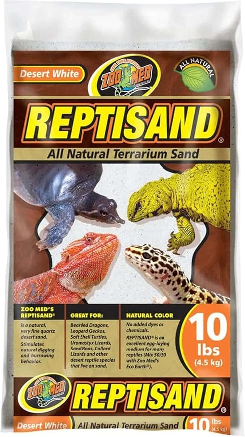 Zoo Med ReptiSand, Natural Red, 10 Pounds