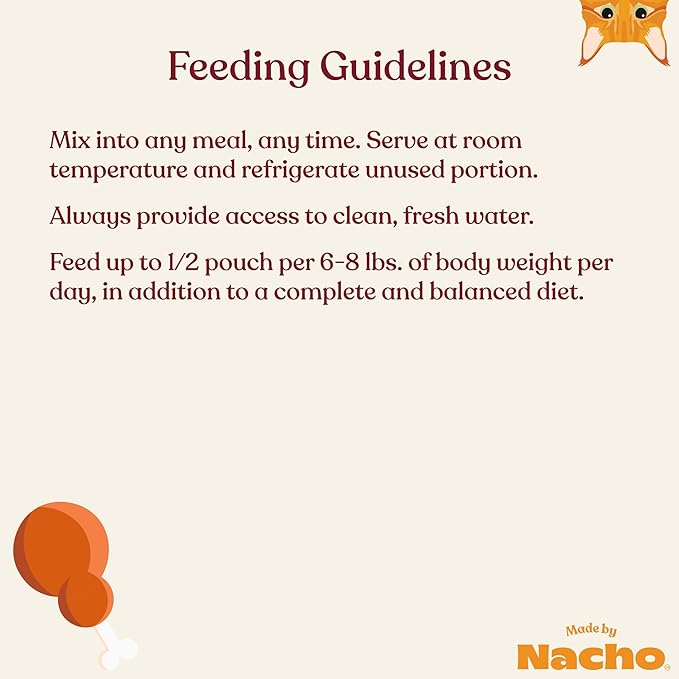 Made by Nacho Wet Cat Food Homestyle Bone Broth Bone Broth with Cage-Free Turkey Shreds Food Topper, Limited Ingredient, Grain-Free Diet - 24ct