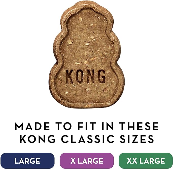 KONG - Treats Combo Pack - Easy Treat Paste and Dog Snacks - Peanut Butter Flavor for Large Dogs