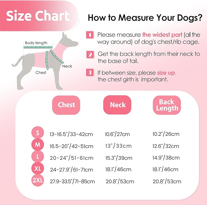 AOFITEE Dog Recovery Suit, Dog Surgical Recovery Suit for Female Dogs Male Dogs, Cozy Dog Onesie for Surgery, Cone E-Collar Alternative, Anti Licking Dog Surgical Shirt with Pee Hole, Pink Leopard XL