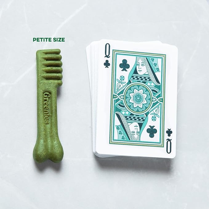 Greenies Original Petite Natural Dental Care Dog Treats, 3 oz. Pack (5 Treats)