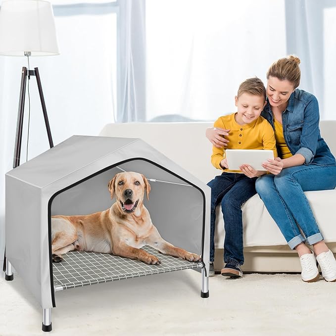 Indoor Dog House - Dog Cave Bed Cat Cave Bed Dog Bed House Indoor Use for Medium Pets | Sturdy and Stable Cat Tent Bed