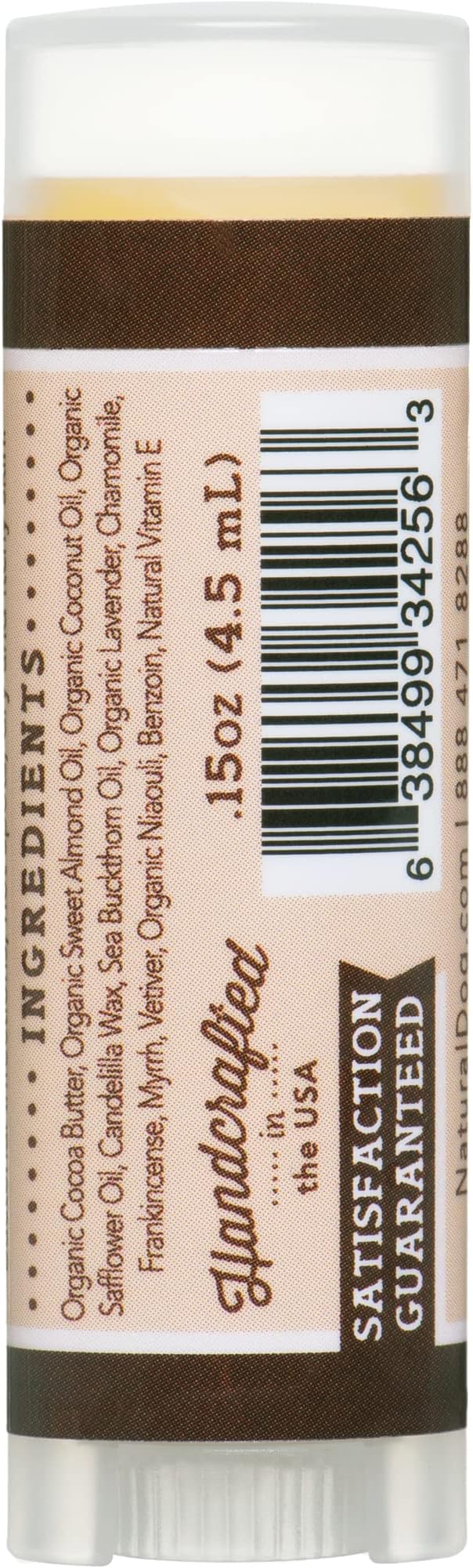 Natural Dog Company Skin Soother, Travel Stick, 0.15 oz., Allergy and Itch Relief for Dogs, Dog Moisturizer for Dry Skin, Dog Lotion, Ultimate Healing Balm, Dog Rash Cream