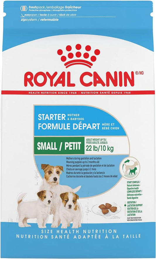 Royal Canin Size Health Nutrition Small Starter Mother & Babydog Dry Dog Food, 14 lb bag