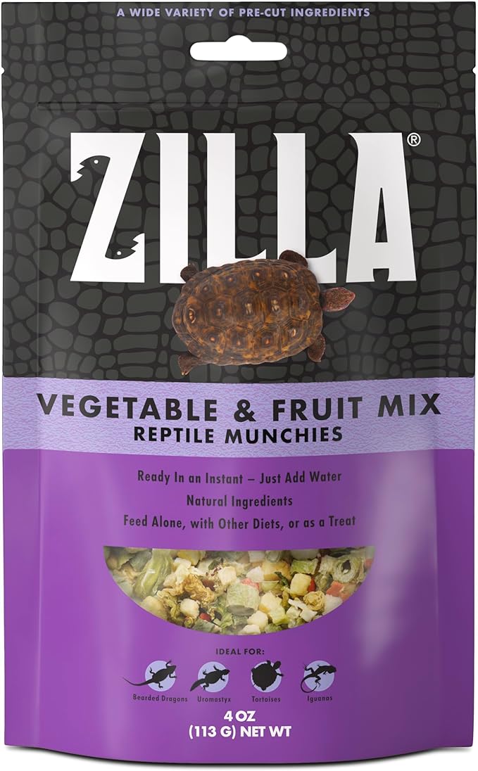 Zilla Reptile Munchies Vegetable and Fruit Mix 4 oz.
