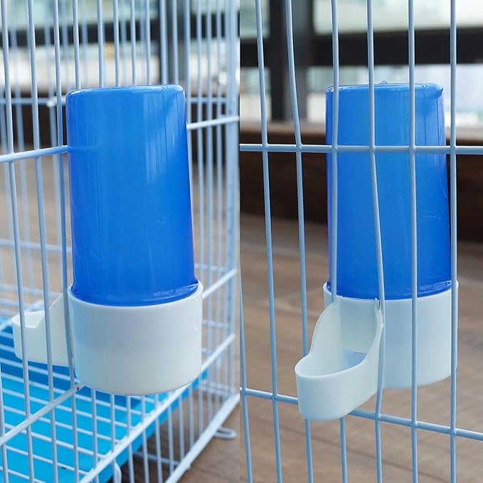 3 PCS Automatic Bird Feeder Bird Cage Water Dispenser Bird Water Feeder Bird Cage Waterer Feeder Bird Accessory Drinker